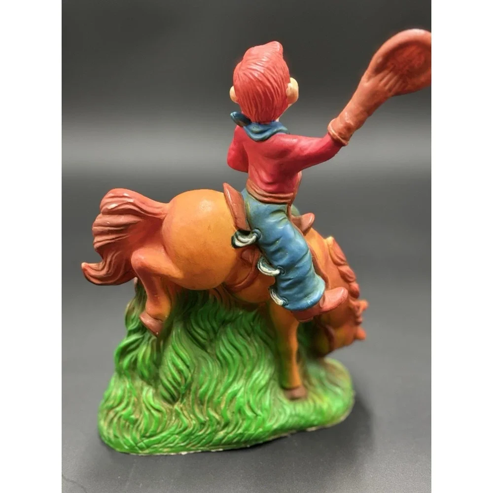 Vintage Howdy Doody Bucking Bronco Clock 1988 Untested